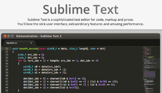 Sublime Text 2